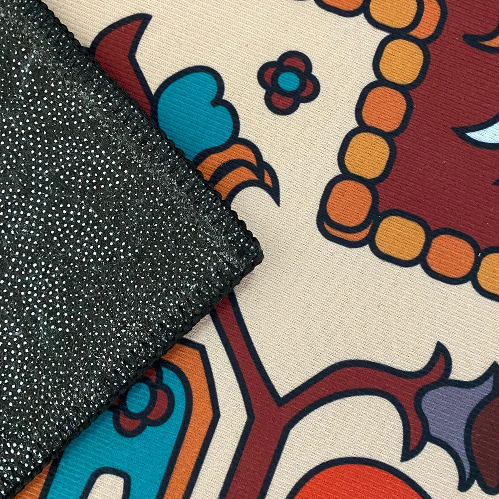 3D ковер в национальном стиле для спальни фланелевый нескользящий персидский