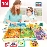 toi board game parent child interaction toys safety knowledge puzzle boys and girls childrens safety awareness training over 3y