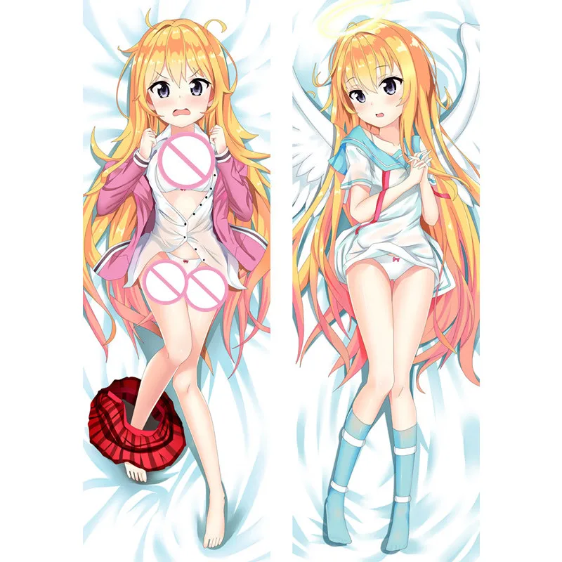 

Габриэль отключения ключевую роль Tenma Gabriel белый Dakimakura тела подушку Чехол Крышка