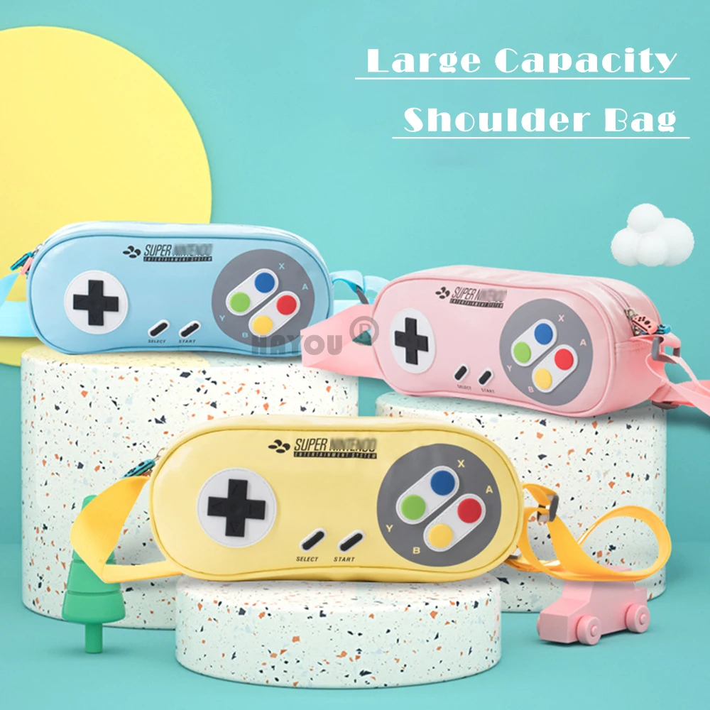 

Сумка на плечо для хранения для консоли Nintendo Switch, вместительный мессенджер для док-станции с OLED/Switch