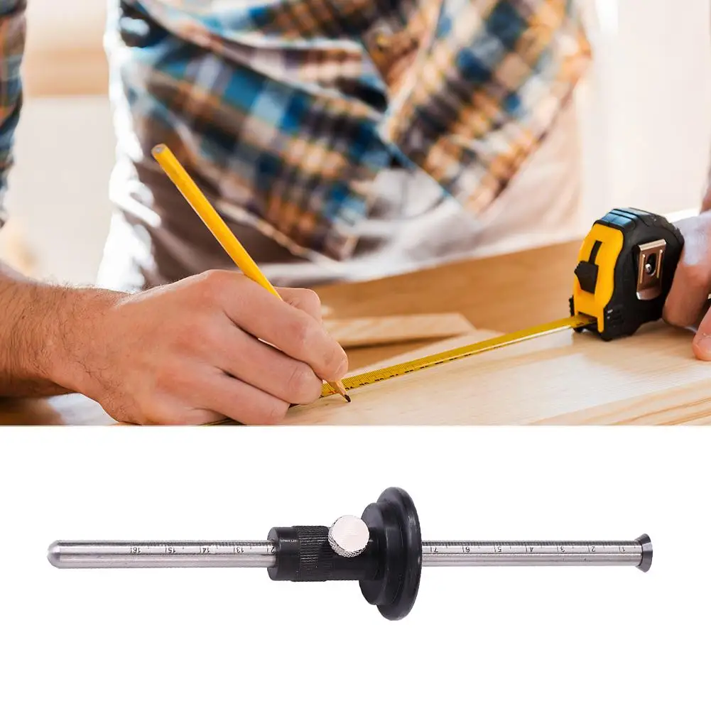 Деревянный Scribe рейсмус для пазов Инструмент деревообрабатывающее колесо