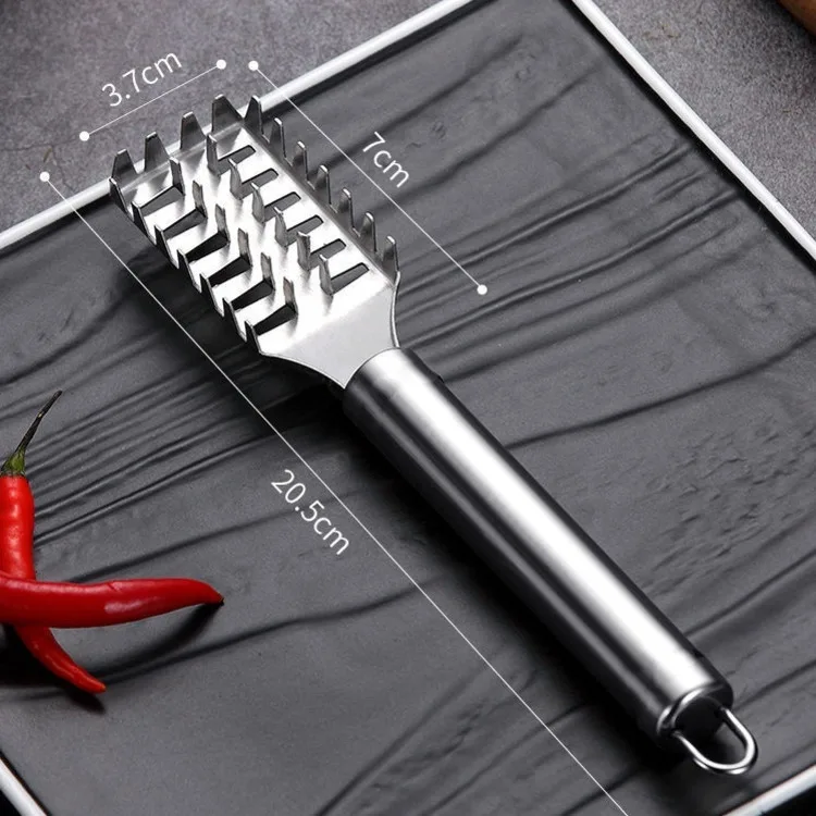 

Kitchen Accessories Stainless Steel Fish Scale Shaving Wire Quick Removal Fish Cleaning Peeler Scraping Bone Tweezers Tools
