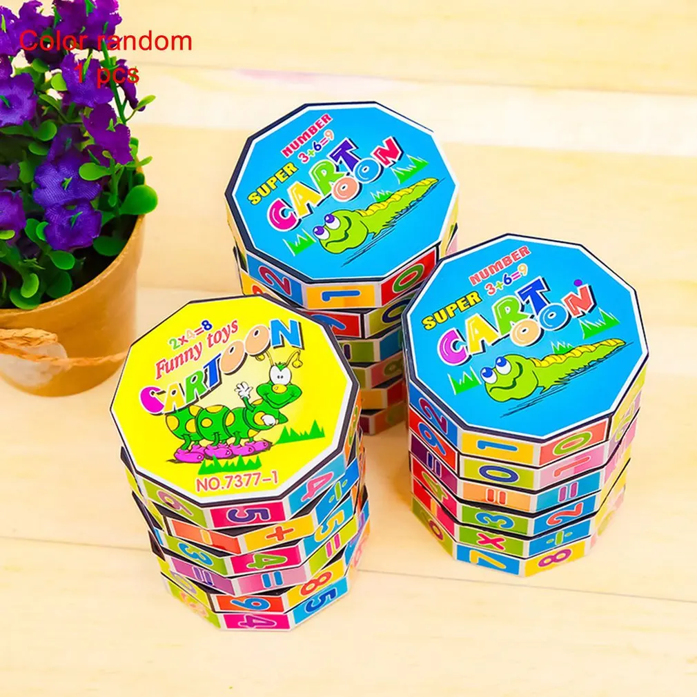 Детские арифметические игрушки цилиндрический V-cube 6 цифр волшебный куб