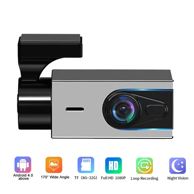 

WIFI Dash Cam HD 1080P DVR Android Auto Car Camera Loop Recording Driving Recorder Night Vision Dashcam Видеорегистратор