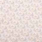 Самоклеящаяся наклейка с искусственным жемчугом, 3 мм4 мм5 мм6 мм, половина жемчуга, нашивка для DIY орнамент для одежды, аксессуары, украшение для дома