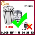 1 шт. 0,005 0,008 Высокоточный ER11 ER16 ER20 ER25 ER32 пружинный цанговый патрон, гравировальный станок, Шпиндельный патрон, обрабатывающий центр с ЧПУ