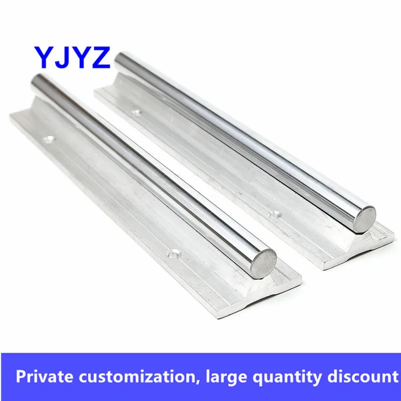

1pcs TBR20 L-1200 to 2550mm support rail linear guide 1pc/2pcTBR20UU or TBR20LUU linear bearing blocks for CNC router parts