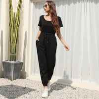 6778 toe casual pants jumpsuit women summer 2021 hot pants fashion solid pant style waist type front style length material age