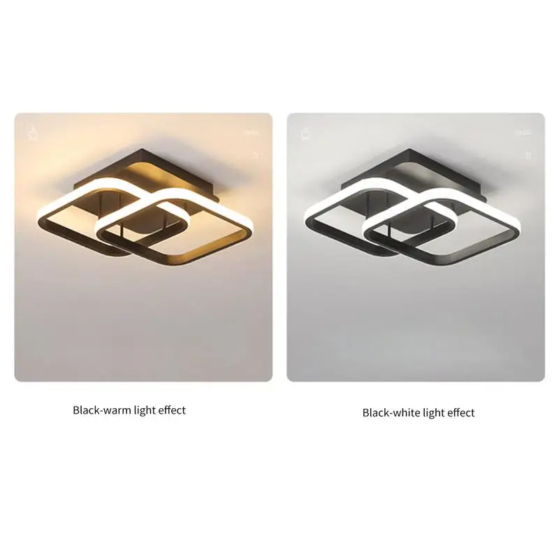 

Простая и современная светодиодная потолочная люстра Youool 22 Вт, светильник с регулируемой яркостью для отеля, спальни, гостиной, столовой