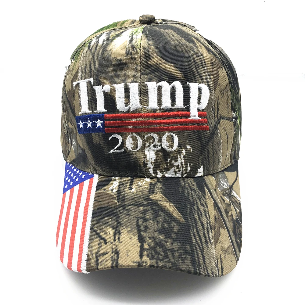 Make America Great Again вышивка флаг США Дональд Трамп шляпа переиздание хлопок бейсболка Открытый камуфляж