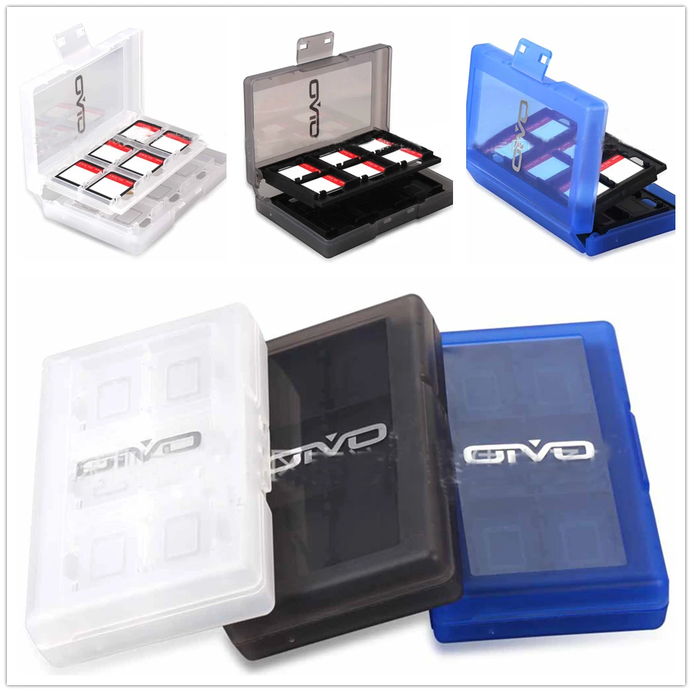 

24 in 1 Nintend Switch Game Card Case MIni portable Hard Shell Case For Nintend Switch Travel Accessories Storage Box