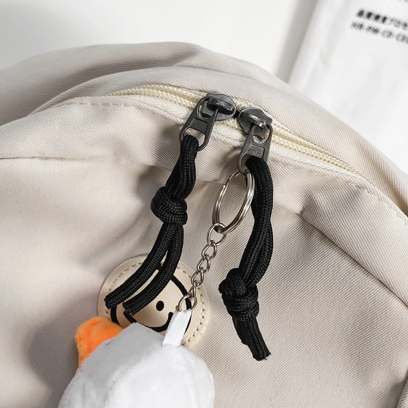 

2021 Nylon Backpack School Bag For Teenage Girls Laptop Trendy Unisex Travel Book Bags Female College New Fashion Women Boy