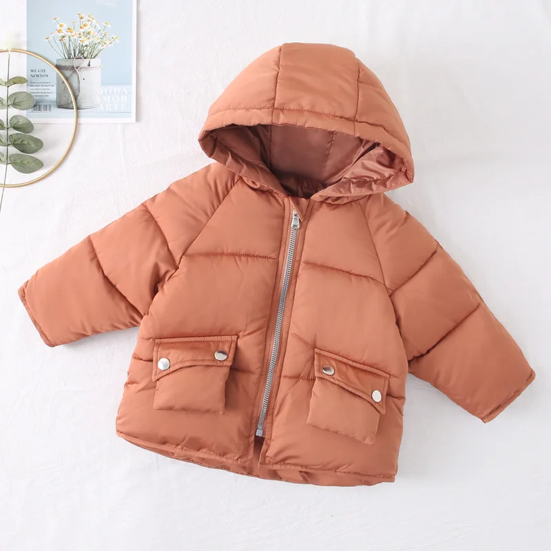 Scsech/Детское пальто для девочек зимнее шерстяное осенняя куртка плотная теплая