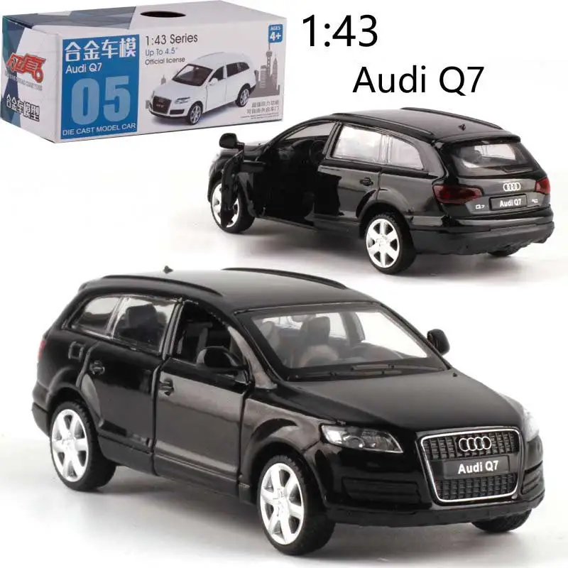 CAIPO 1:43 Audi Q7 сплав вытяните назад игрушки модель автомобиля транспортные