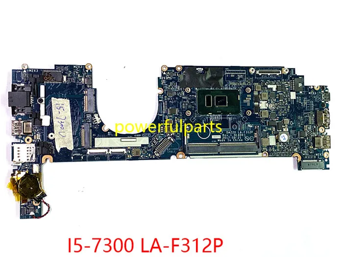 100% рабочая для dell latitude 7290 7390 материнская плата I5 7300 0T64M2 T64M2 CN DAZ20 LA F312P Проверка