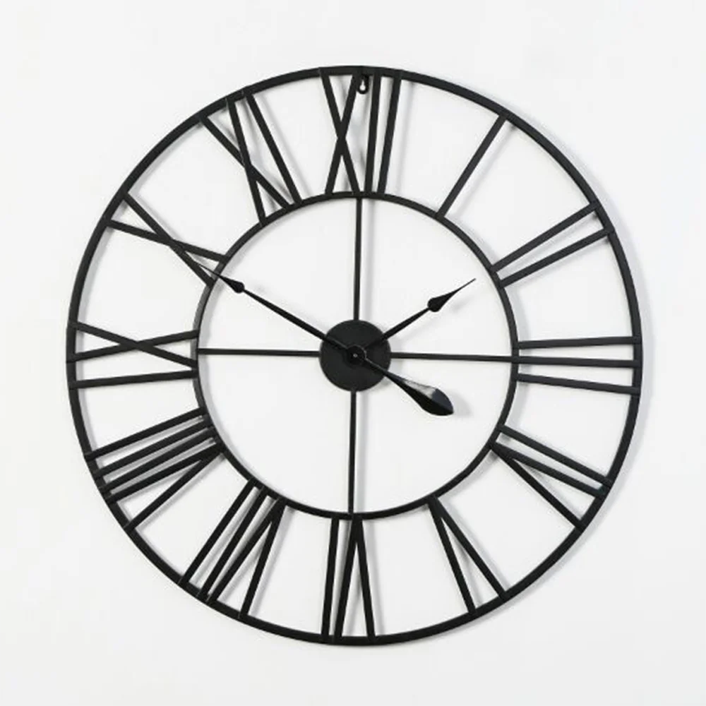 Объемные креативные большие ретро-часы ручной работы деревенские декоративные