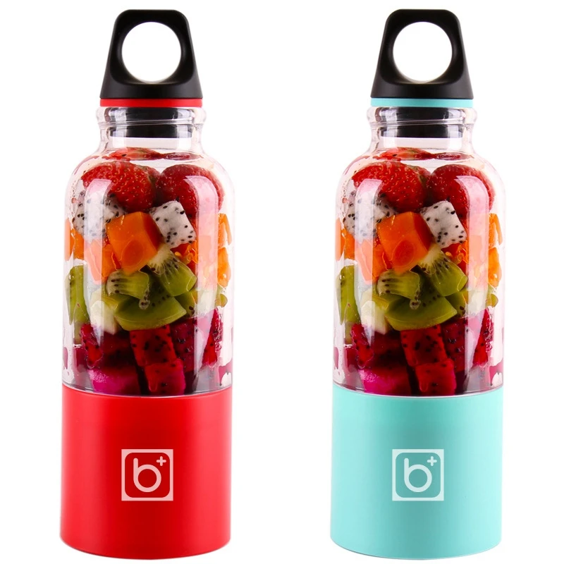 2 шт. 500 мл портативная соковыжималка чашка USB перезаряжаемая электрическая