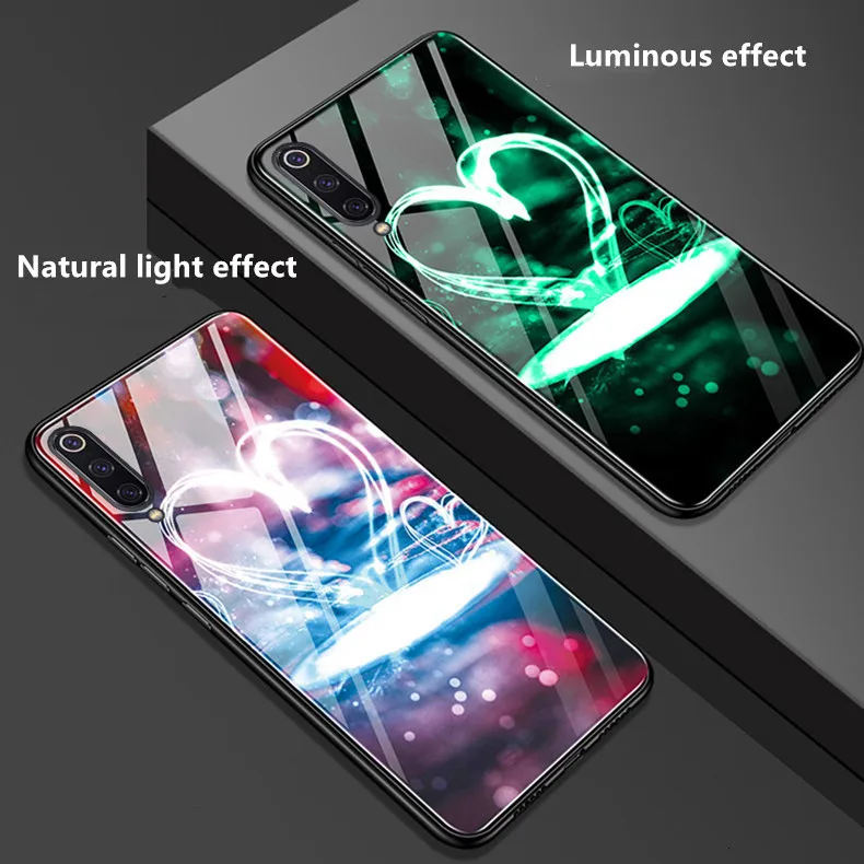 Чехол для Xiaomi mi 9 Lite чехол Роскошный бампер Lu nous закаленное стекло TPU A3 note 10 Pro 5G 8