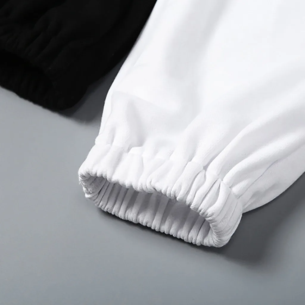 Модные женские осенние повседневные обтягивающие спортивные свободные штаны с