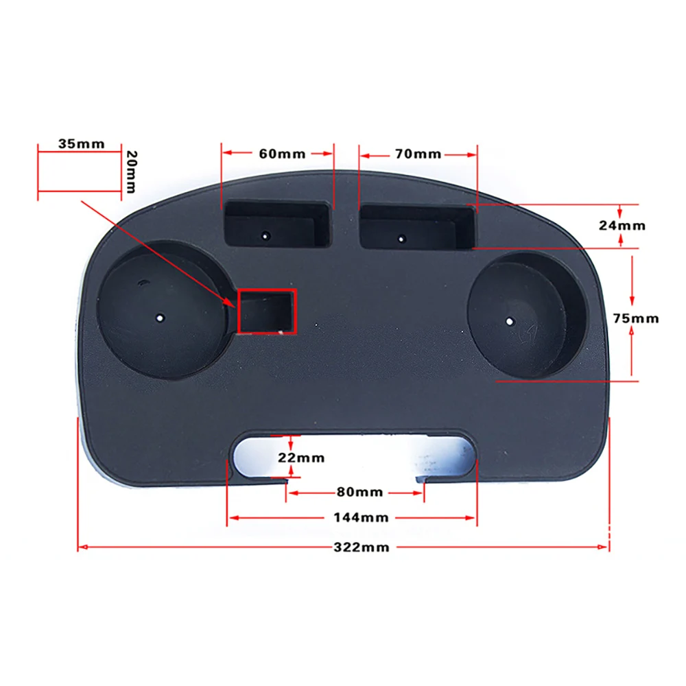 Складной пляжный стул боковой поднос для еды портативный столик зажим подставка