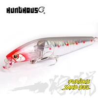 hunt house official store minnow lures artificial floating wobbler fishing lure 90mm15g tungsten weight system hard bait pesca