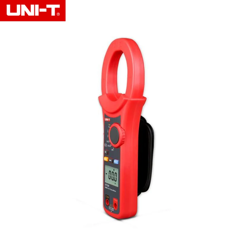 

UNI-T UT220 AC 2000A Digital Clamp Meter True RMS Ammeter Diode Test Data Hold Display LCD Backlight