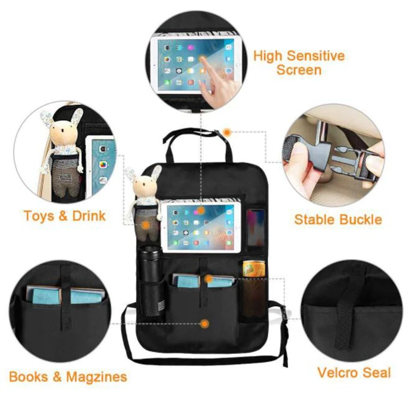 1 шт. автомобильный защитный чехол для спинки сиденья с грязевым покрытием |