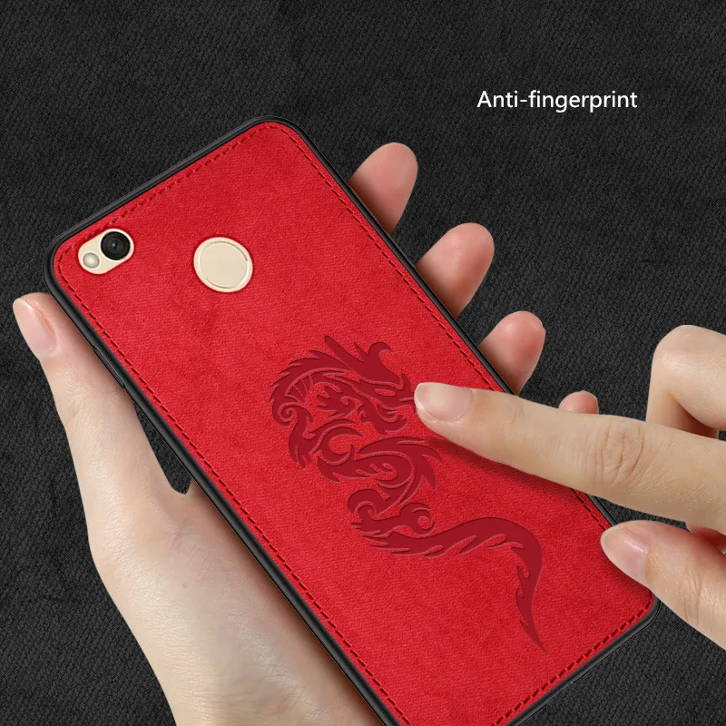 For Xiaomi Redmi 4X Case 7A 6 Shockproof Back Cover Redmi5 5 Plus Cloth TPU Full Housing |
