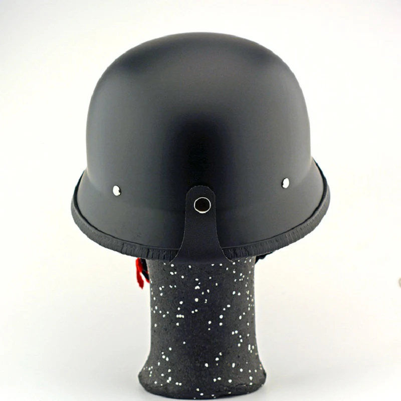 Posbay винтажный мотоциклетный шлем Ретро немецкий полулицевой ДЛЯ Chopper Cruiser Man ABS 2018