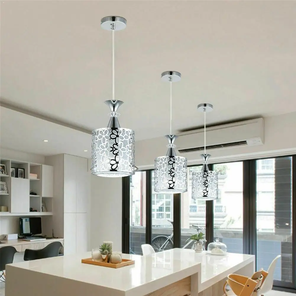 

Personality Creative Flower Petal Restaurant Chandelier Dining Hollow Modern Decor Style Room Design Chandelier