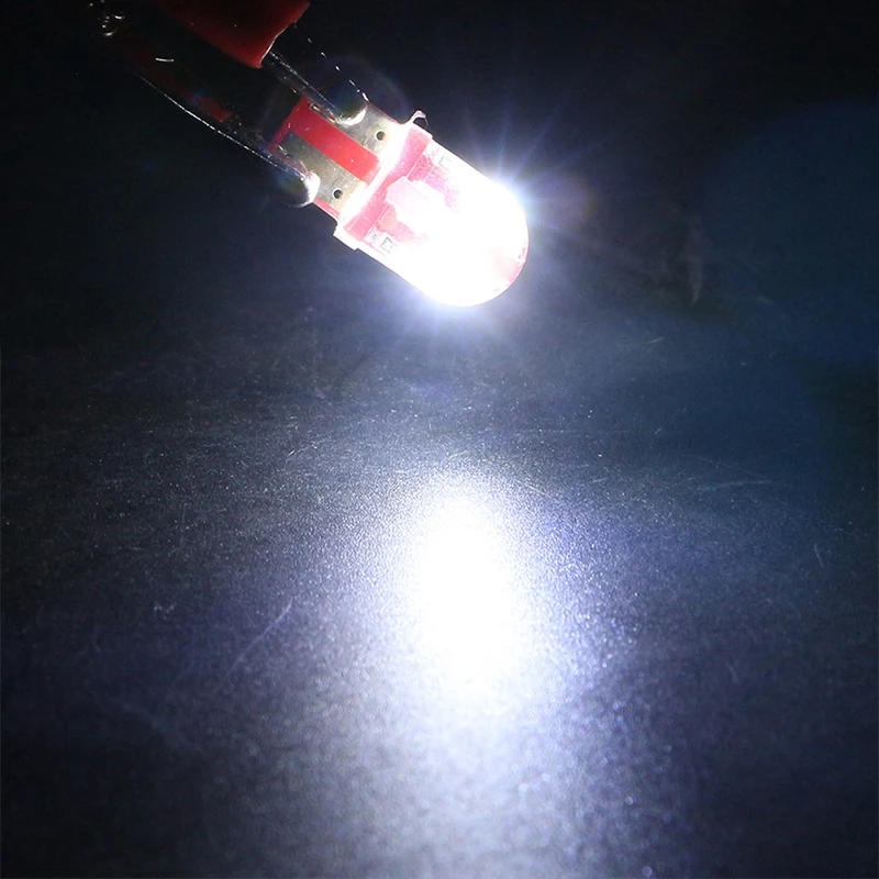 

YOLU Auto LED headlight width indicator 4014 8SMD light instrument light reading lights license plate lamp