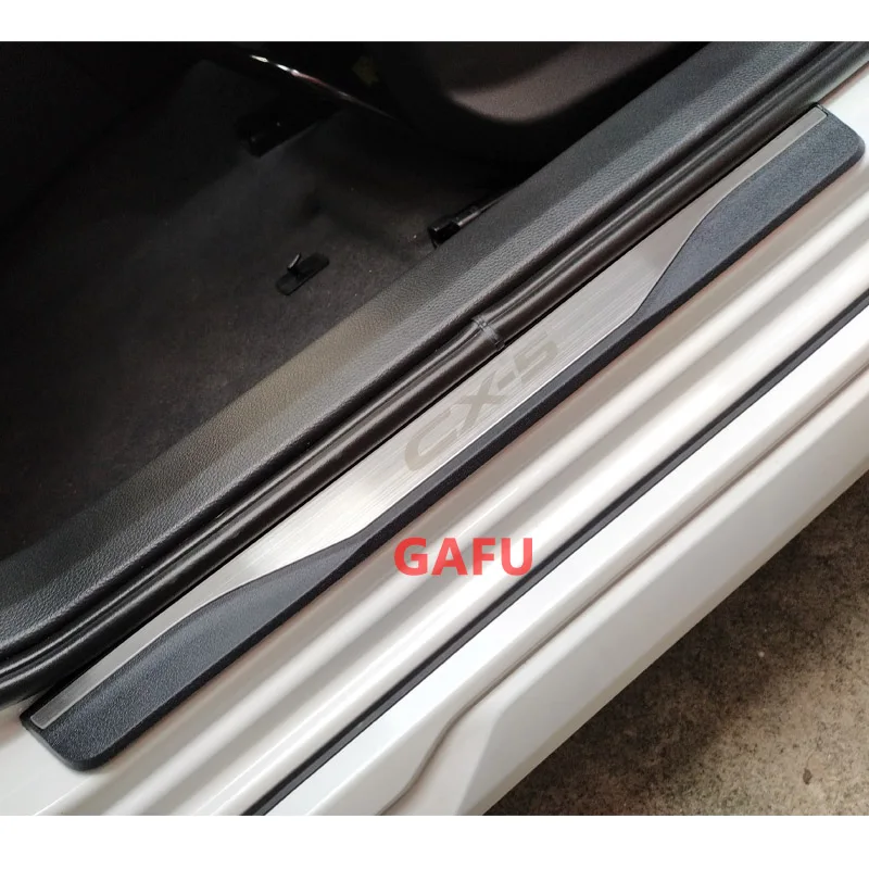 Высокое качество Нержавеющая сталь Накладка порога Добро пожаловать педаль для