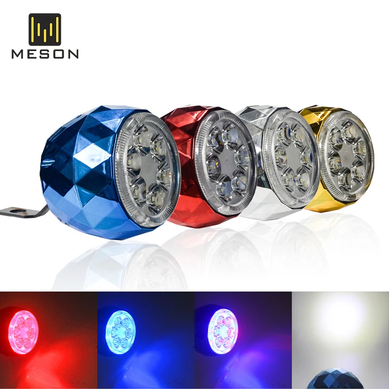 Мотоциклетная зеркальная фотовспышка Стробоскопическая Лампа противотуманная