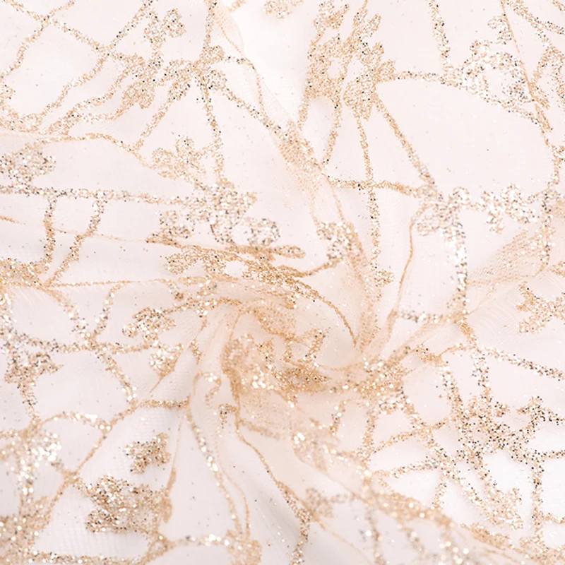 Сетчатая юбка пачка для свадебных торжеств мягкая фатиновая с блестками и