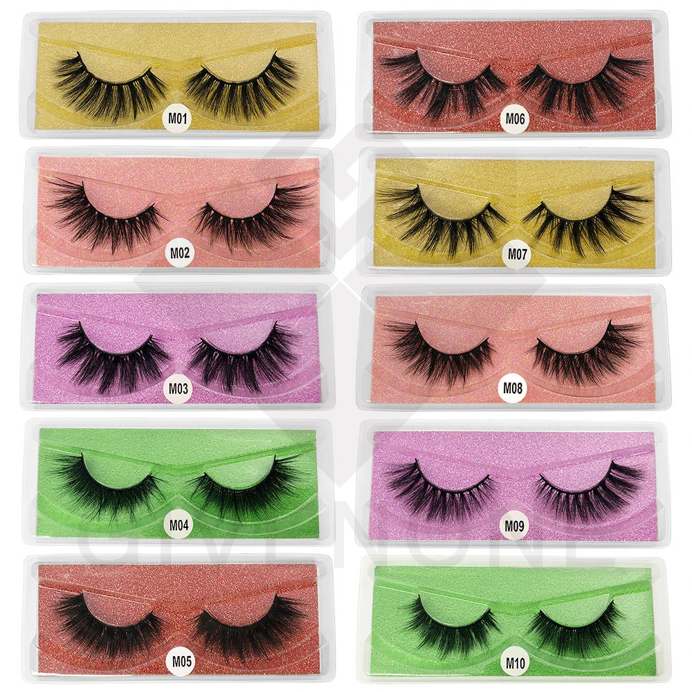 Ресницы 3D норковые с блестящими картами 8-16 м | Красота и здоровье