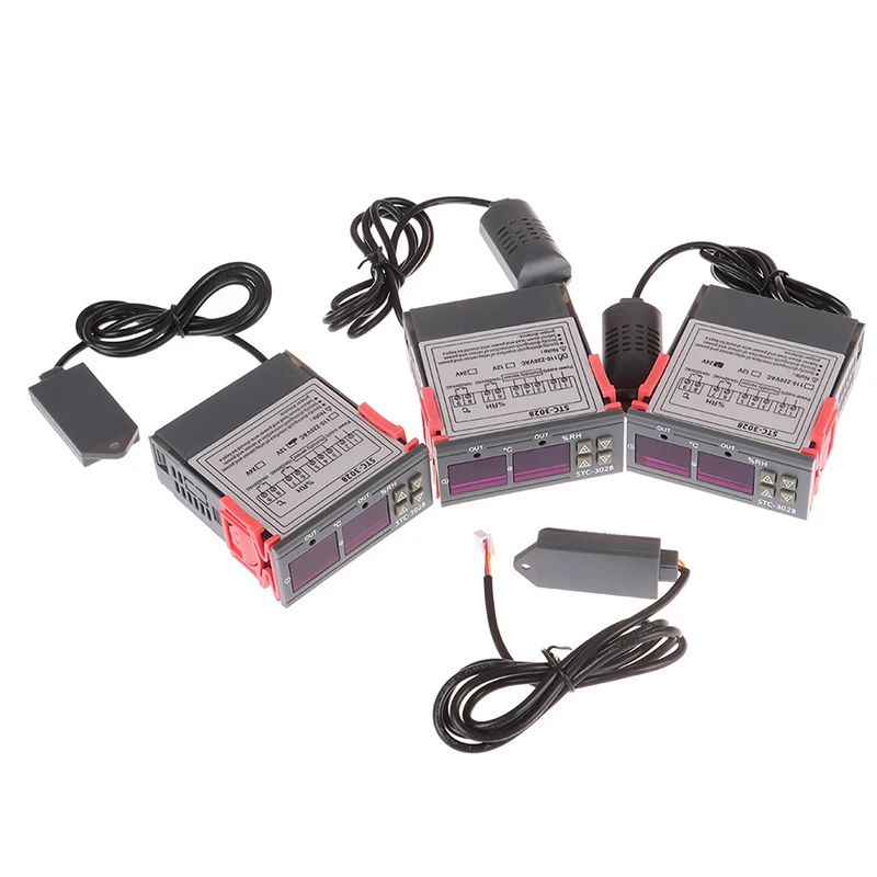 

1pc New 10A 240V AC,Digital Temperature Humidity Controller Thermometer Hygrometer For Incubator