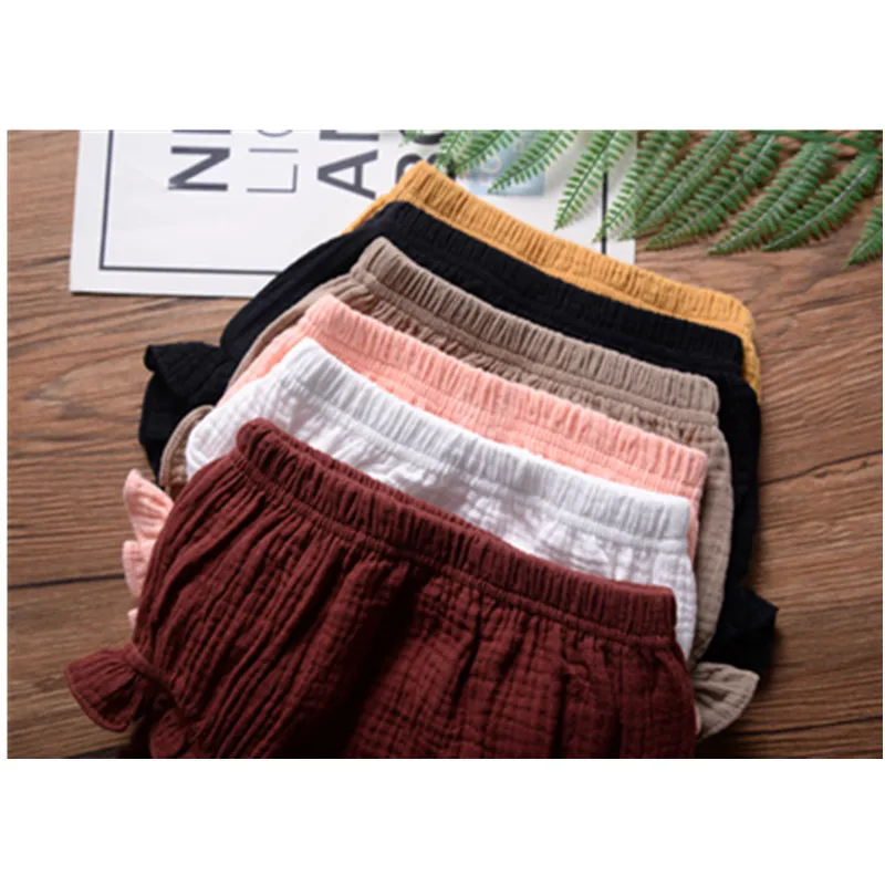 Bunvel/Повседневные большие PP шорты шаровары для новорожденных милые хлопковые с