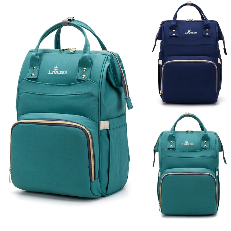Новый дизайн Lequeen сумки для подгузников большая сумка улучшенный модный дорожный