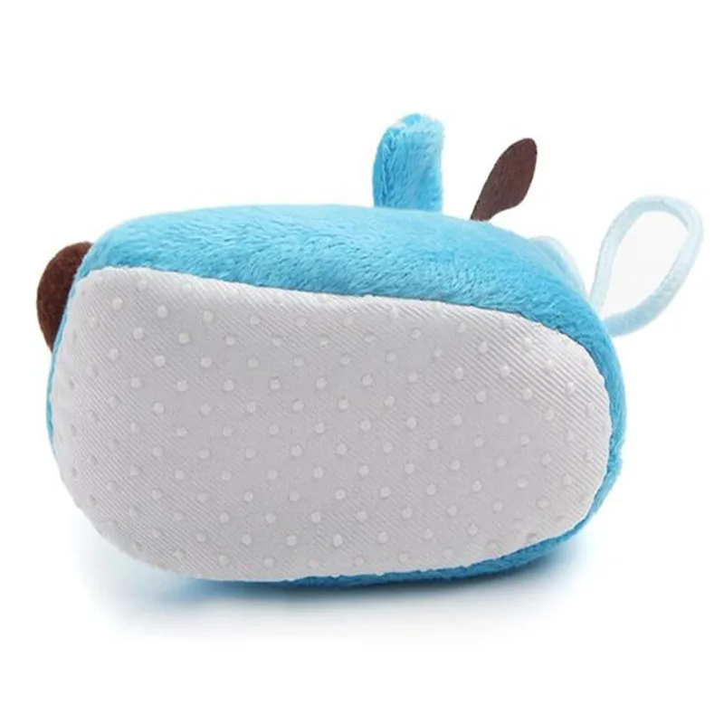 Детская обувь зимняя флисовая для младенцев первых шагов с мягкой подошвой