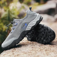 mens quick drying hiking wading shoes non slip wear resistant water sports shoes water shoes outdoor beach water sports shoes o
