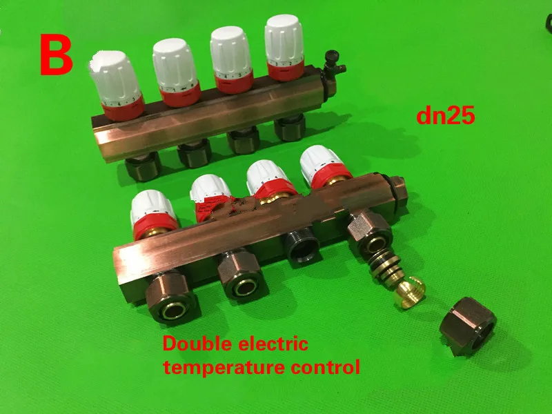 Напольный нагревательный коллектор автоматический контроль температуры