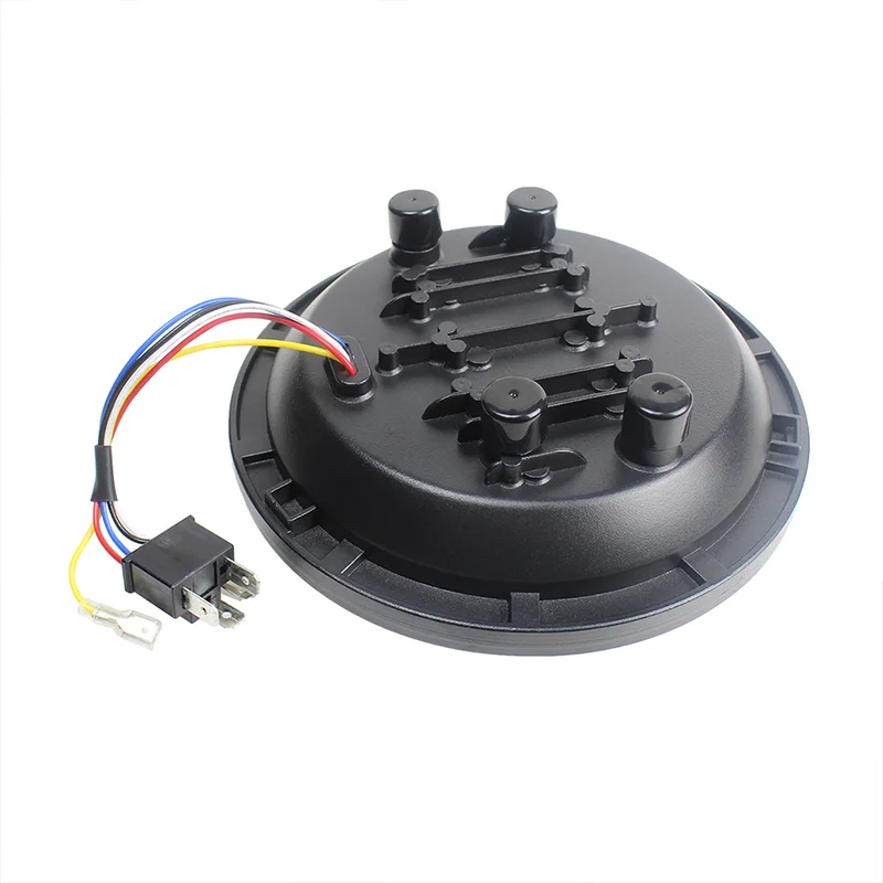 FADUIES черный 7 дюймовый круглый 75 Вт дальнего ближнего света + DRL светодиодный