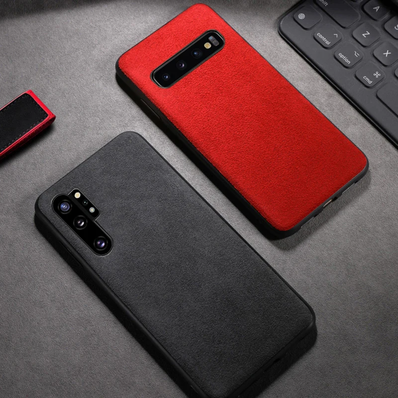 Кожаный чехол для телефона Samsung Galaxy S10 s10e S20 Plus s20 Ultra Note 10 plus samsung A30s A50s A70 воловья