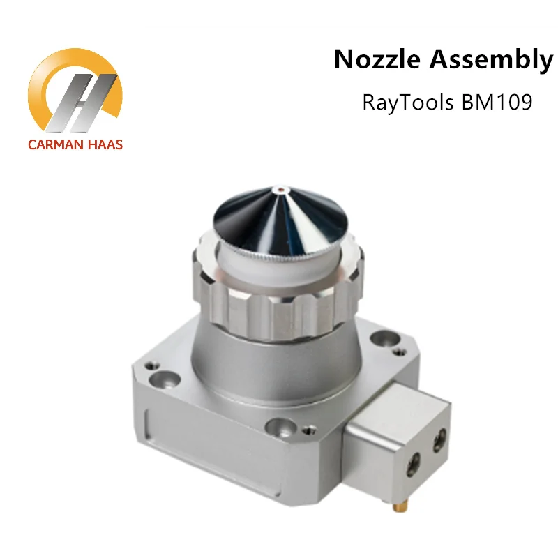 Enlarge Carmanhaas TRA Nozzle Connector for Raytools BM109 120AH1300A Flat Cutting Head Nozzles Assembly