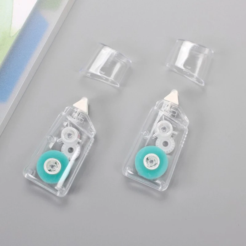 

Креативные двусторонние клейкие стики, роликовый диспенсер клейкой ленты, Аксессуары для офиса