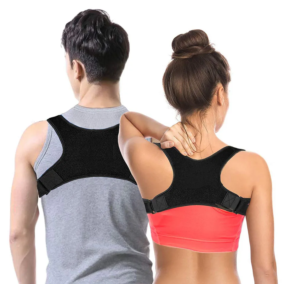 

Posture Corrector for Men Women Effective-Adjustable Shoulder&Back Brace Support Improve Upper Back Shoulder Posture