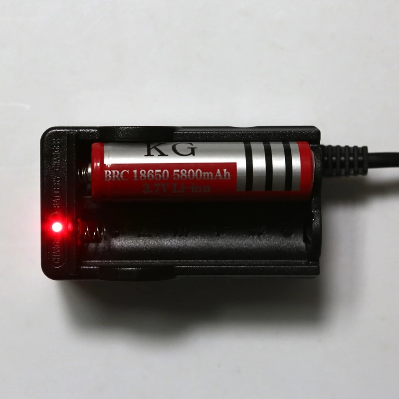 

AC 110-240V 18650 4.2V Rechargeable Li-ion Dual Battery Charger EU/USTravel Battery Charger Power Adapter LED Indicate