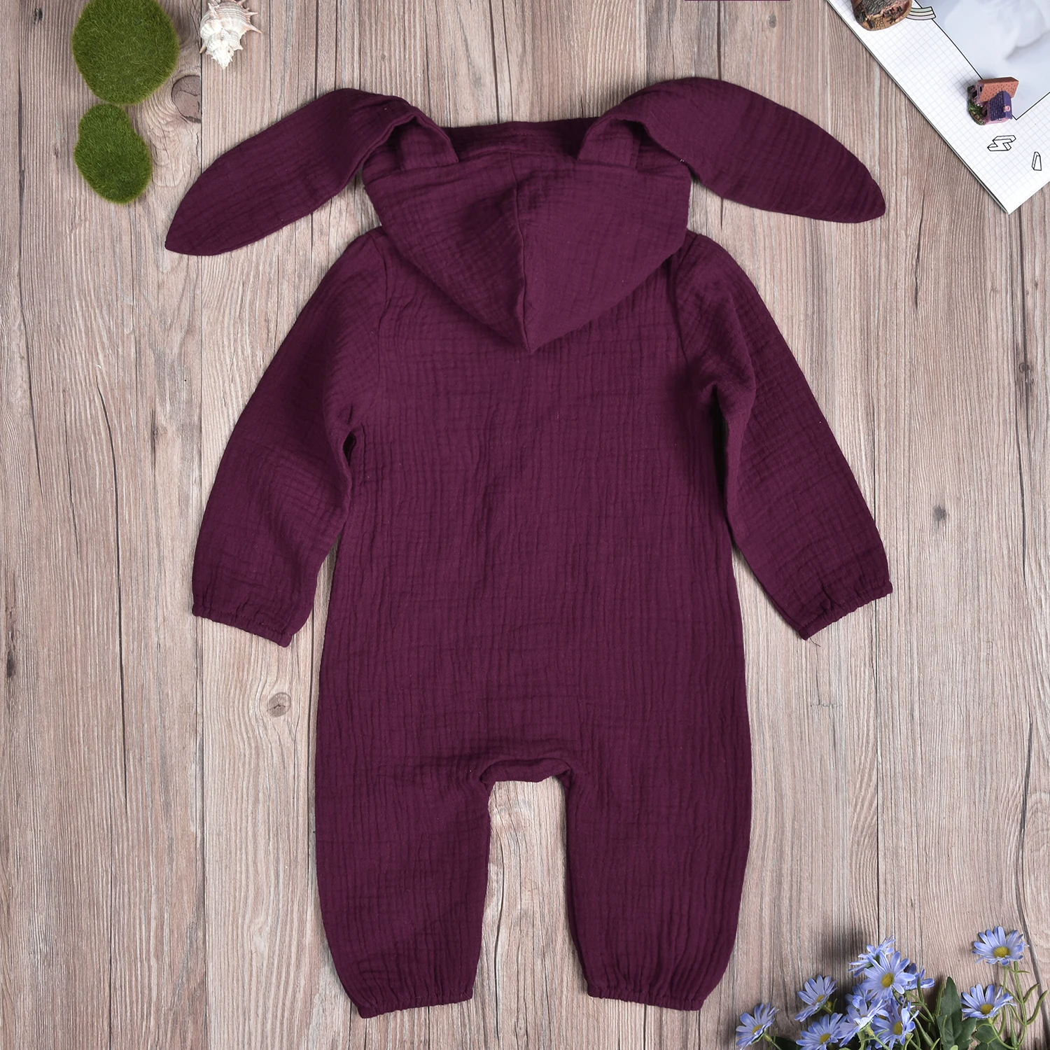 Комбинезон детский с капюшоном на возраст 0-24 месяца | Мать и ребенок