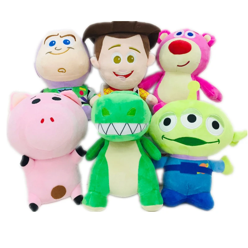 

20CM Disney Pixar Toy Story 3 4 Woody Buzz Lightyear plush toy stuffed toy animal soft doll toy kids Christmas Halloween Gift