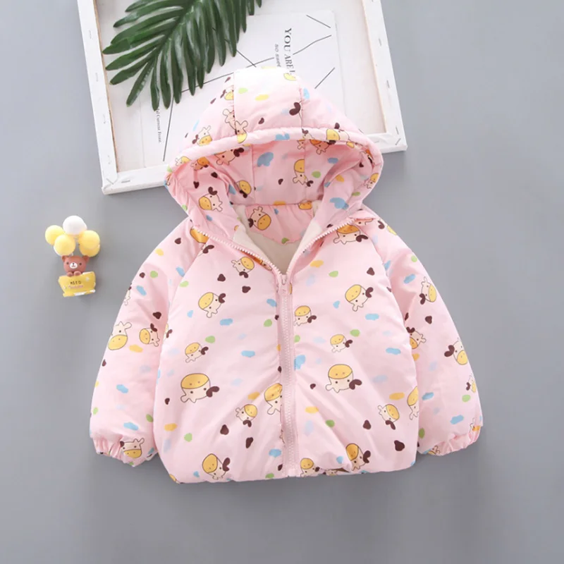 2021 Baby Boy Jacket Children Winter Autumn For Girl Coat Kids Outerwear Warm And Thick Clothes Infant Outing Play Overcoat | Детская